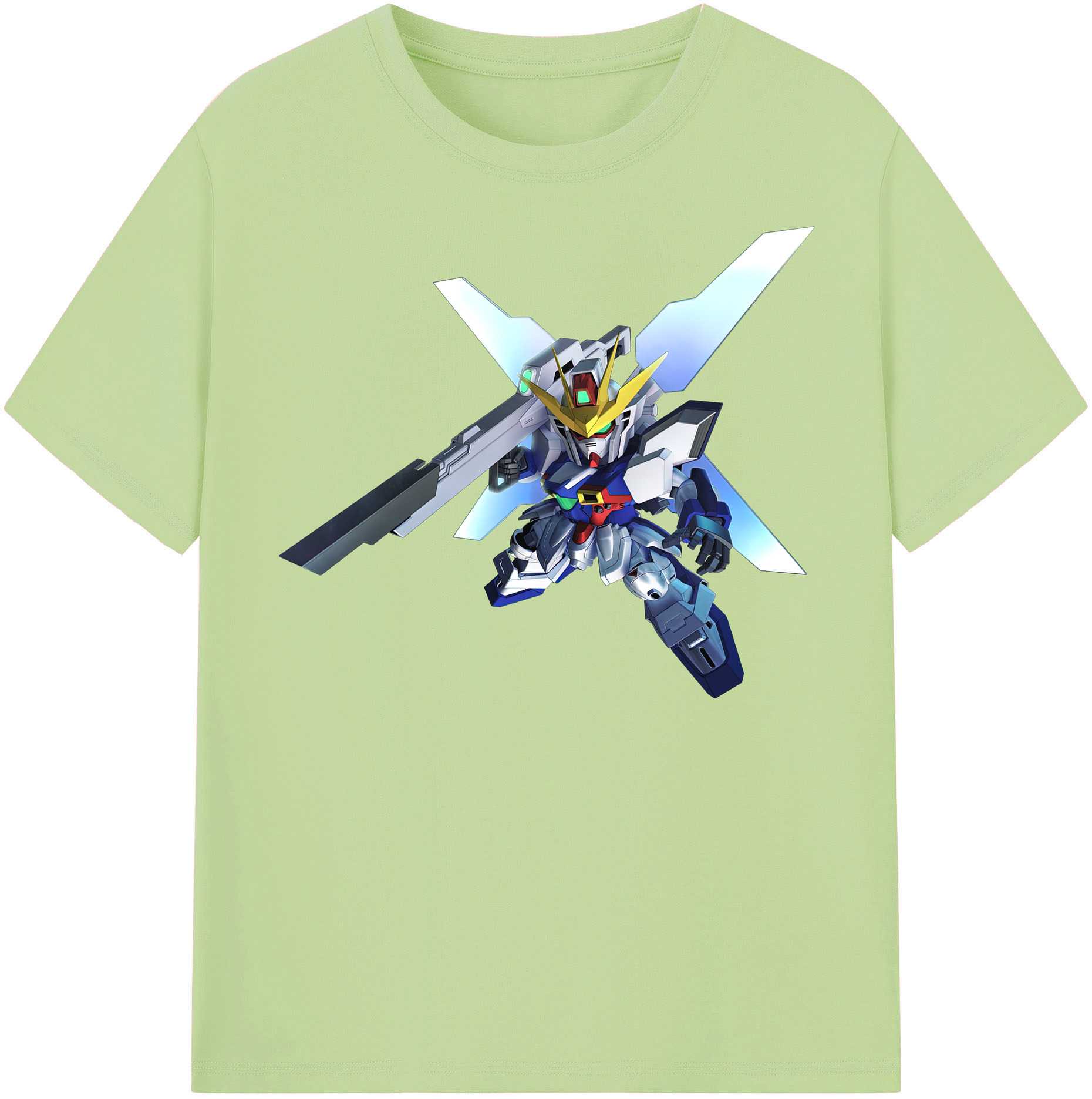 （画像用） 機動戦士ガンダム Mobile Suit Gundam 綿100％半袖Tシャツ（フロントプリント）